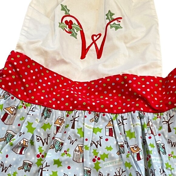 American Girl Wellie Wishers Girls Holiday Cooking Apron - Picture 3 of 5